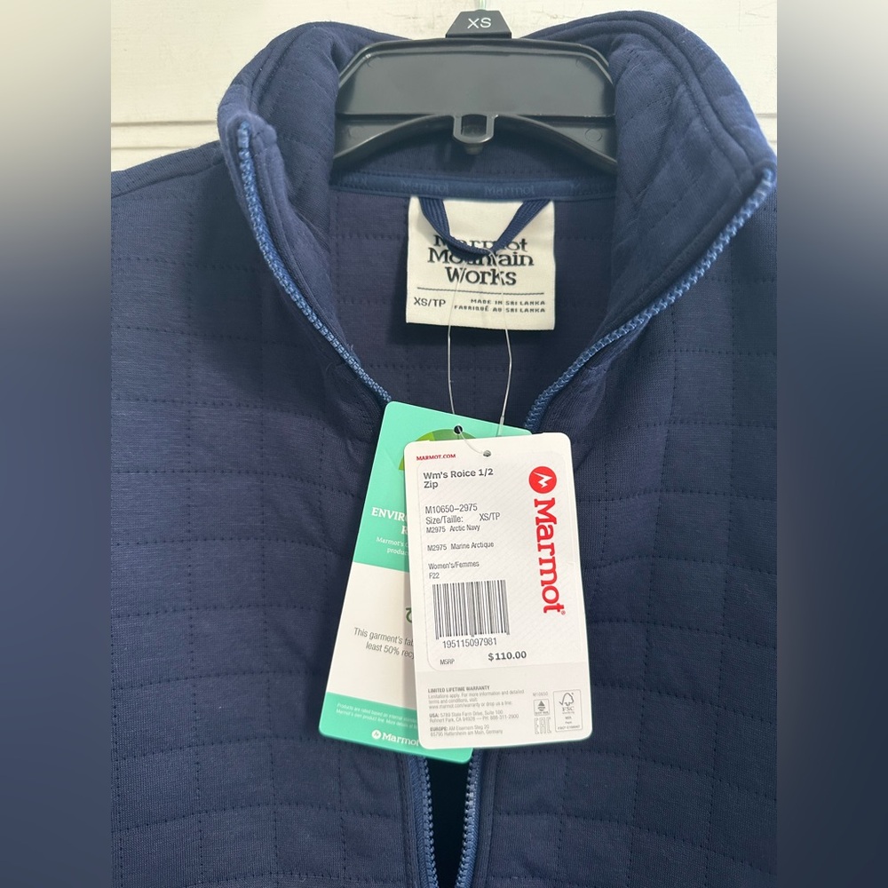 NWT Marmot Women’s Roice Half-Zip - Size XS
